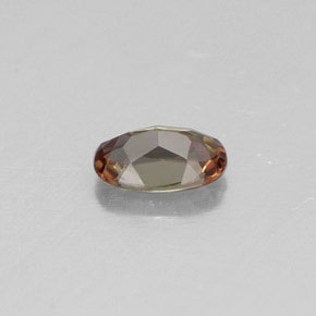 Andalucita multicolor natural de 0,43 ct, corte óvalo, VVS-VS