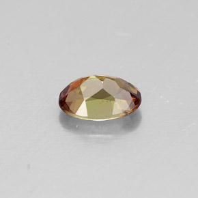 andalucita Multicolor natural de 0.51 ct, Corte Óvalo, VVS-VS