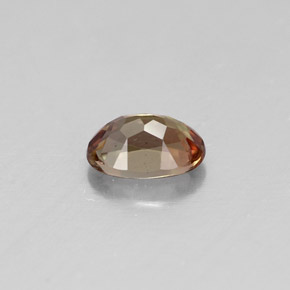 Andalucita multicolor natural de 0,48 ct, corte óvalo, VVS-VS