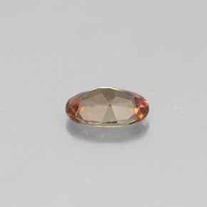 Andalucita multicolor natural de 0,36 ct, corte óvalo, VVS-VS