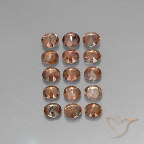 Gemas de andalucita Multicolor natural de 3.21 ct, Redondo, VS-SI