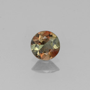 andalucita Multicolor natural de 0.29 ct, Corte Redondo, VS