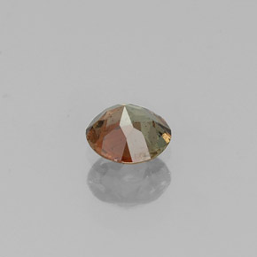 andalucita Multicolor natural de 0.29 ct, Corte Redondo, VS