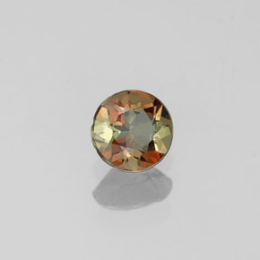 andalucita Multicolor natural de 0.21 ct, Corte Redondo, VS