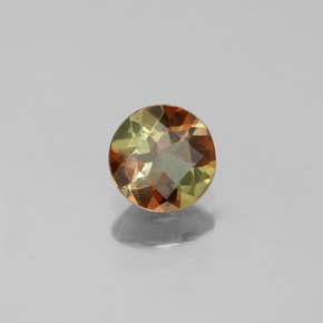 andalucita Multicolor natural de 0.38 ct, Corte Redondo, VS