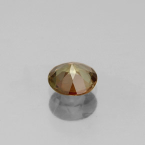 andalucita Multicolor natural de 0.38 ct, Corte Redondo, VS