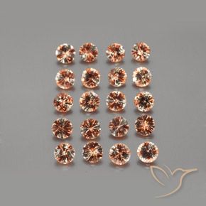 3.79ctw Natural Multicolor andalucita, Redondo, VS