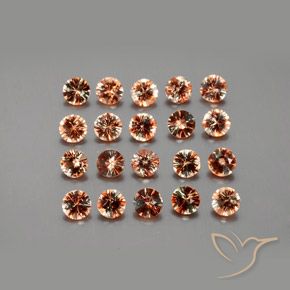 3.74ctw Natural Multicolor andalucita, Redondo, VS