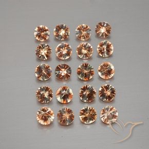 3.18ctw Natural Multicolor andalucita, Redondo, VS