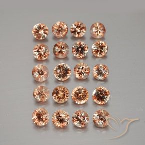 3.79ctw Natural Multicolor andalucita, Redondo, VS