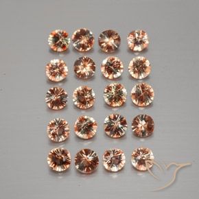 3.46ctw Natural Multicolor andalucita, Redondo, VS