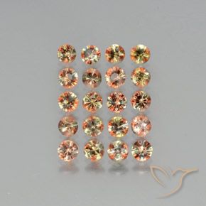 3.82ctw Natural Multicolor andalucita, Redondo, VS