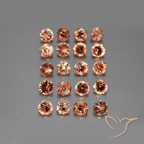3.76ctw Natural Multicolor andalucita, Redondo, VS