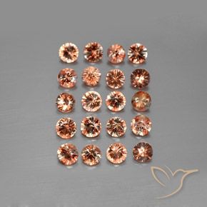 3.49ctw Natural Multicolor andalucita, Redondo, VS
