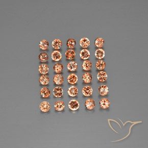 3.76ctw Natural Multicolor andalucita, Redondo, VS