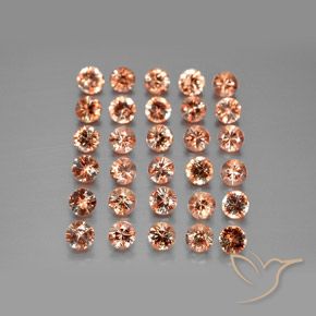 3.81ctw Natural Multicolor andalucita, Redondo, VS