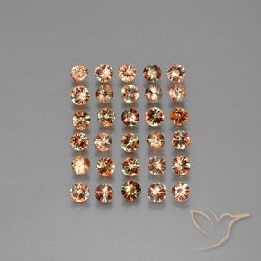 3.70ctw Natural Multicolor andalucita, Redondo, VS