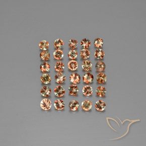 3.63ctw Natural Multicolor andalucita, Redondo, VS