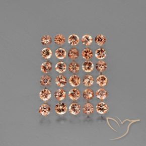 3.74ctw Natural Multicolor andalucita, Redondo, VS
