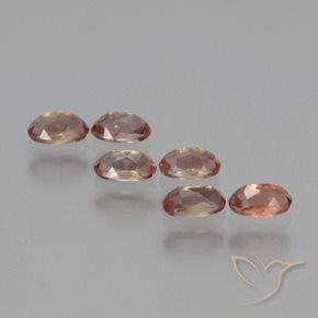 Gemas de andalucita Multicolor natural de 1.76 ct, Ovalada, VS