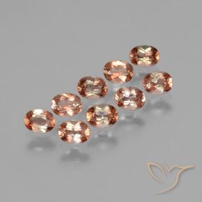 Gemas de andalucita Multicolor natural de 1.94 ct, Ovalada, VS