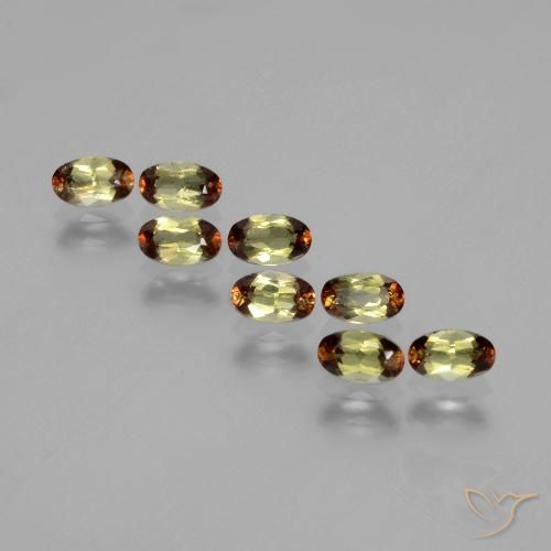 1.94ctw Natural Multicolor andalucita, Ovalada, VS
