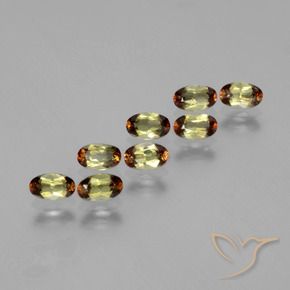 Gemas de andalucita Multicolor natural de 1.94 ct, Ovalada, VS