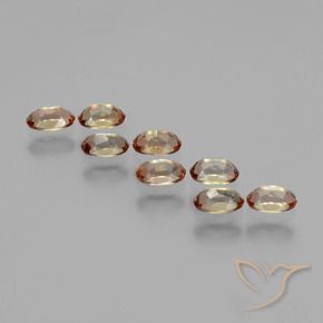 Gemas de andalucita Multicolor natural de 2.17 ct, Ovalada, VS