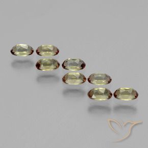 Gemas de andalucita Multicolor natural de 2.21 ct, Ovalada, VS