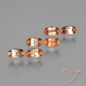 Gemas de andalucita Multicolor natural de 1.79 ct, Ovalada, VS