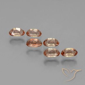 Gemas de andalucita Multicolor natural de 1.79 ct, Ovalada, VS