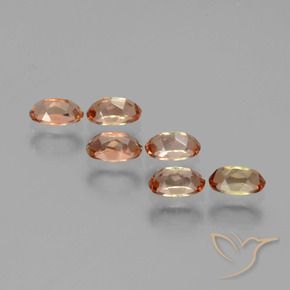 Gemas de andalucita Multicolor natural de 1.69 ct, Ovalada, VS