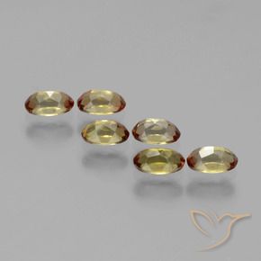 Gemas de andalucita Multicolor natural de 1.68 ct, Ovalada, VS