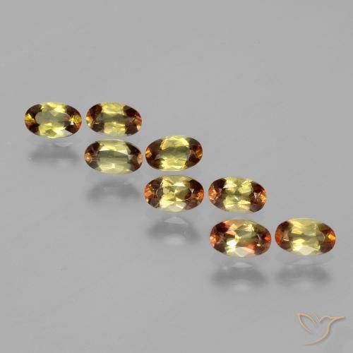 1.93ctw Natural Multicolor andalucita, Ovalada, VS