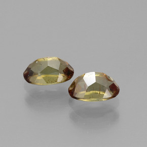 Gemas de andalucita Multicolor natural de  ct, Corte Óvalo, VS