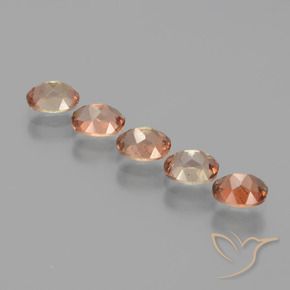 Gemas de andalucita Multicolor natural de 2.18 ct, Ovalada, VS