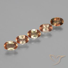 Gemas de andalucita Multicolor natural de 2.14 ct, Ovalada, VS
