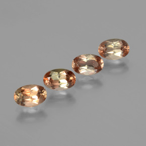 Gemas de andalucita Multicolor natural de  ct, Corte Óvalo, VS