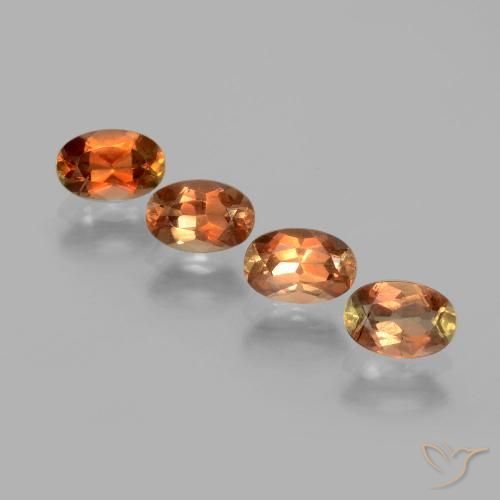 2.12ctw Natural Multicolor andalucita, Ovalada, VS