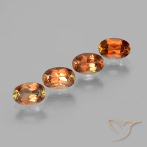 Gemas de andalucita Multicolor natural de 2.12 ct, Ovalada, VS