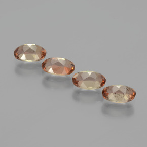 Gemas de andalucita multicolor natural de 2,31 ct, corte óvalo, VS