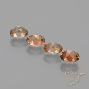 Gemas de andalucita Multicolor natural de 1.69 ct, Ovalada, VS