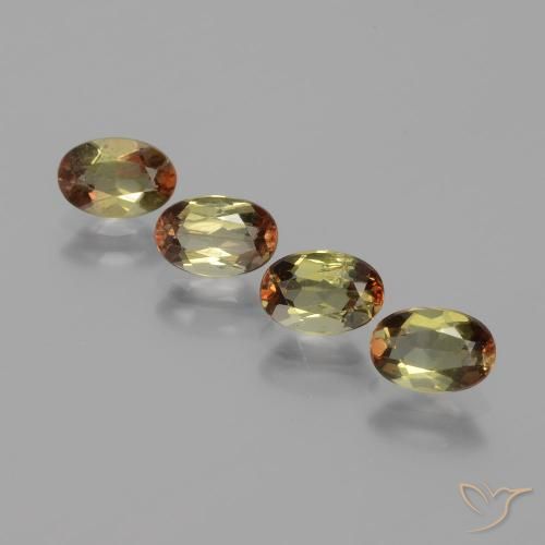1.97ctw Natural Multicolor andalucita, Ovalada, VS