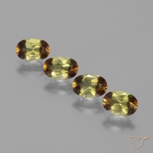 1.75ctw Natural Multicolor andalucita, Ovalada, VS