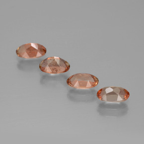 Gemas de andalucita multicolor natural de 2,02 ct, corte óvalo, VS
