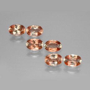 Gemas de andalucita multicolor natural de 2,58 ct, corte óvalo, VS