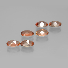 Gemas de andalucita multicolor natural de 2,58 ct, corte óvalo, VS