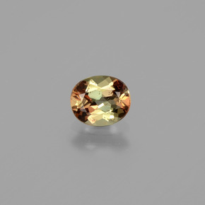 andalucita Multicolor natural de 0.71 ct, Corte Óvalo, VS