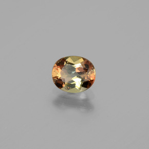 andalucita Multicolor natural de 0.71 ct, Corte Óvalo, VS