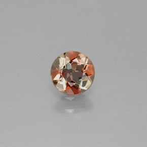 andalucita Multicolor natural de 0.48 ct, Corte Redondo, VS